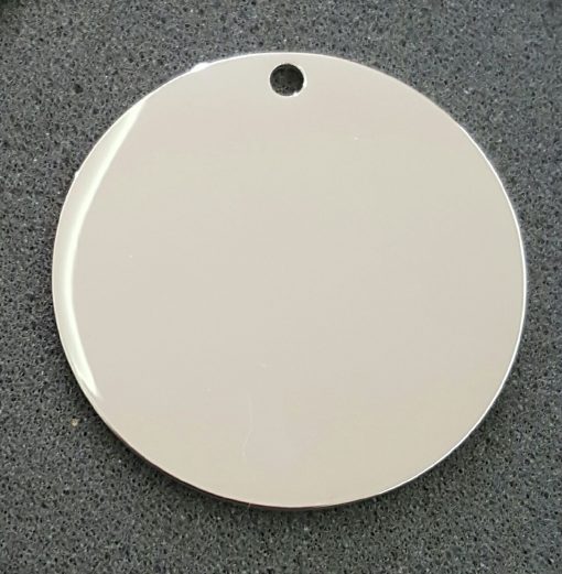 Round Stainless Steel Pendant