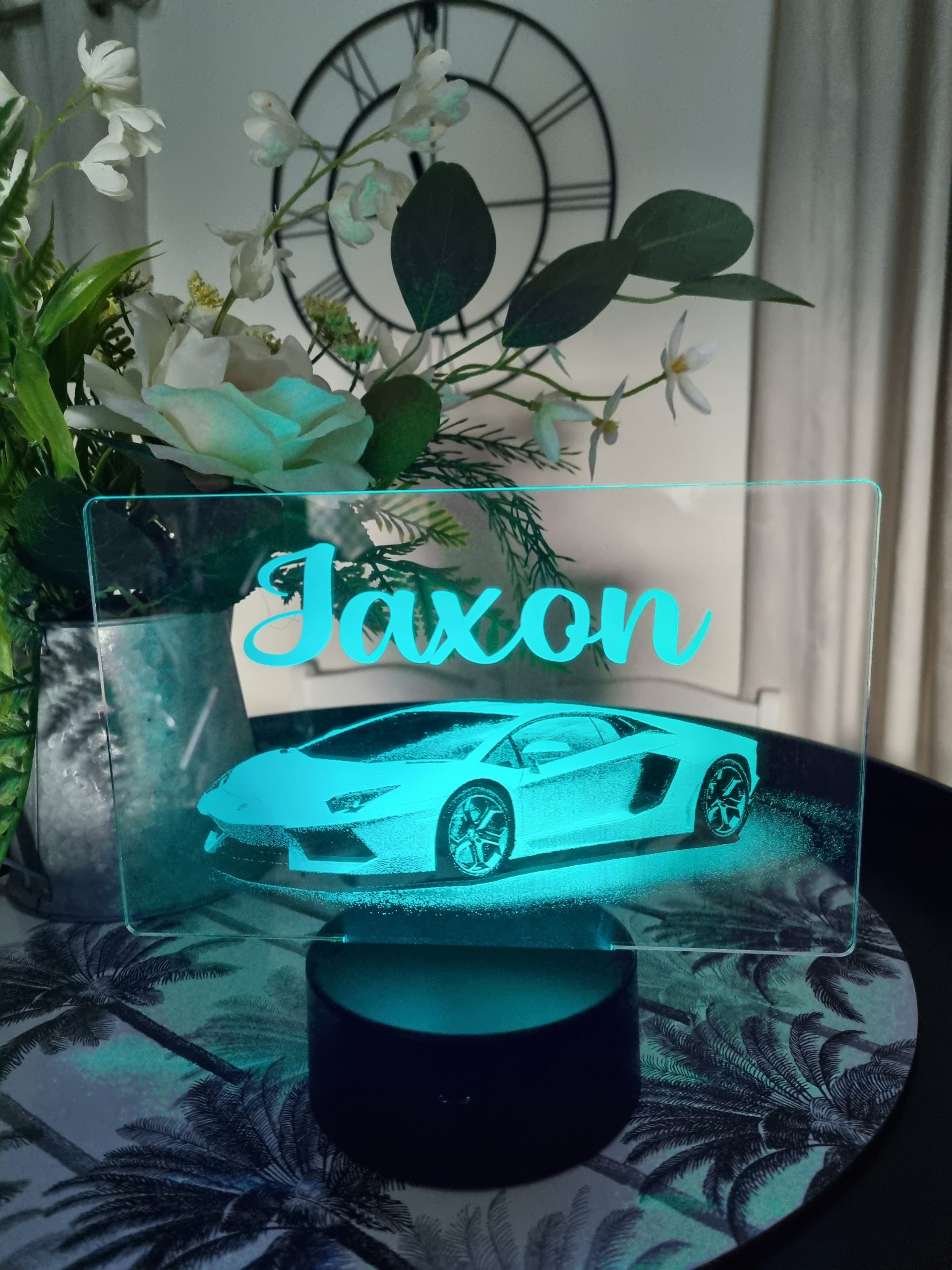 Lamborghini shop night light